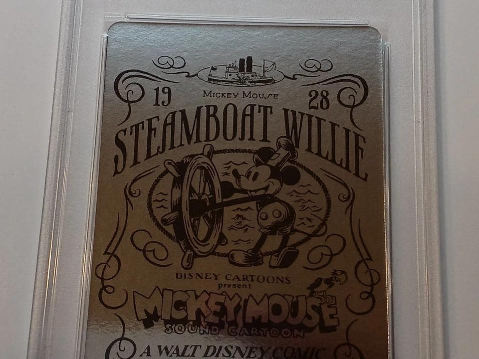 蒸気船ウィリー ミッキーマウス ディズニー100 Disney PSA 10
