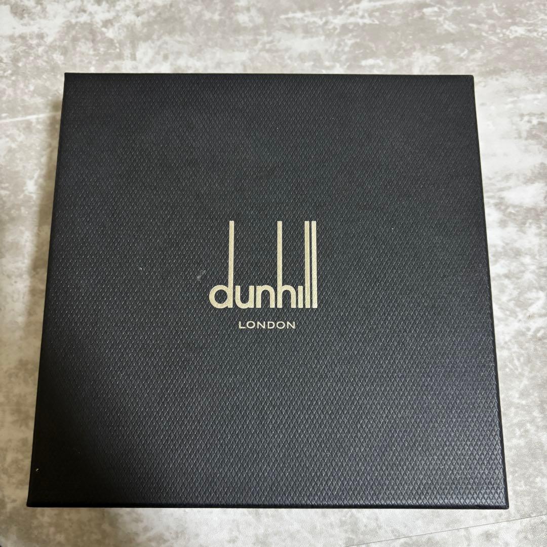 H241 未使用級✨ dunhill ダンヒル　レザー　ベルト　メンズ　ブラック