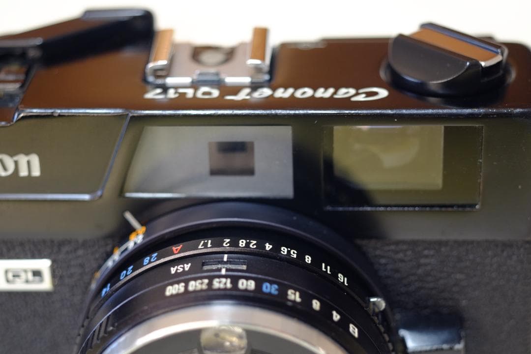 Canon　キャノネットブラック　QL17　シルバーはおまけ