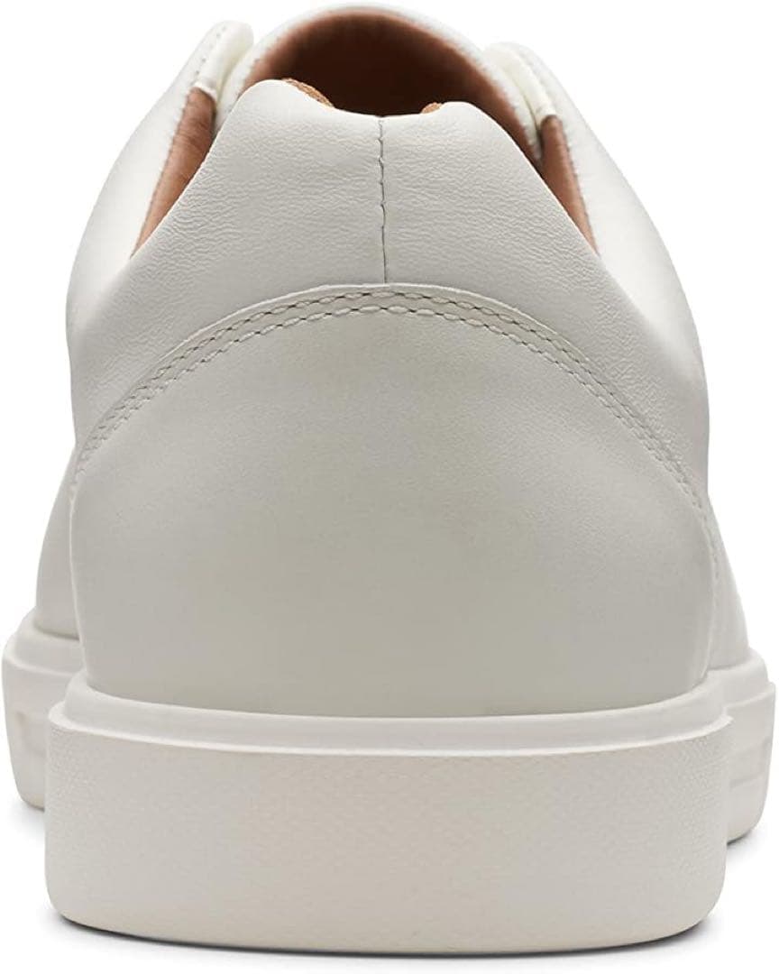 【新品未使用】Clarks アンコスターレススニーカー 本革 ホワイト UK9