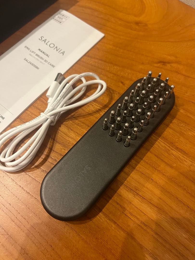 SALONIA ３D 電気ブラシスカルプブラシ USB充電式