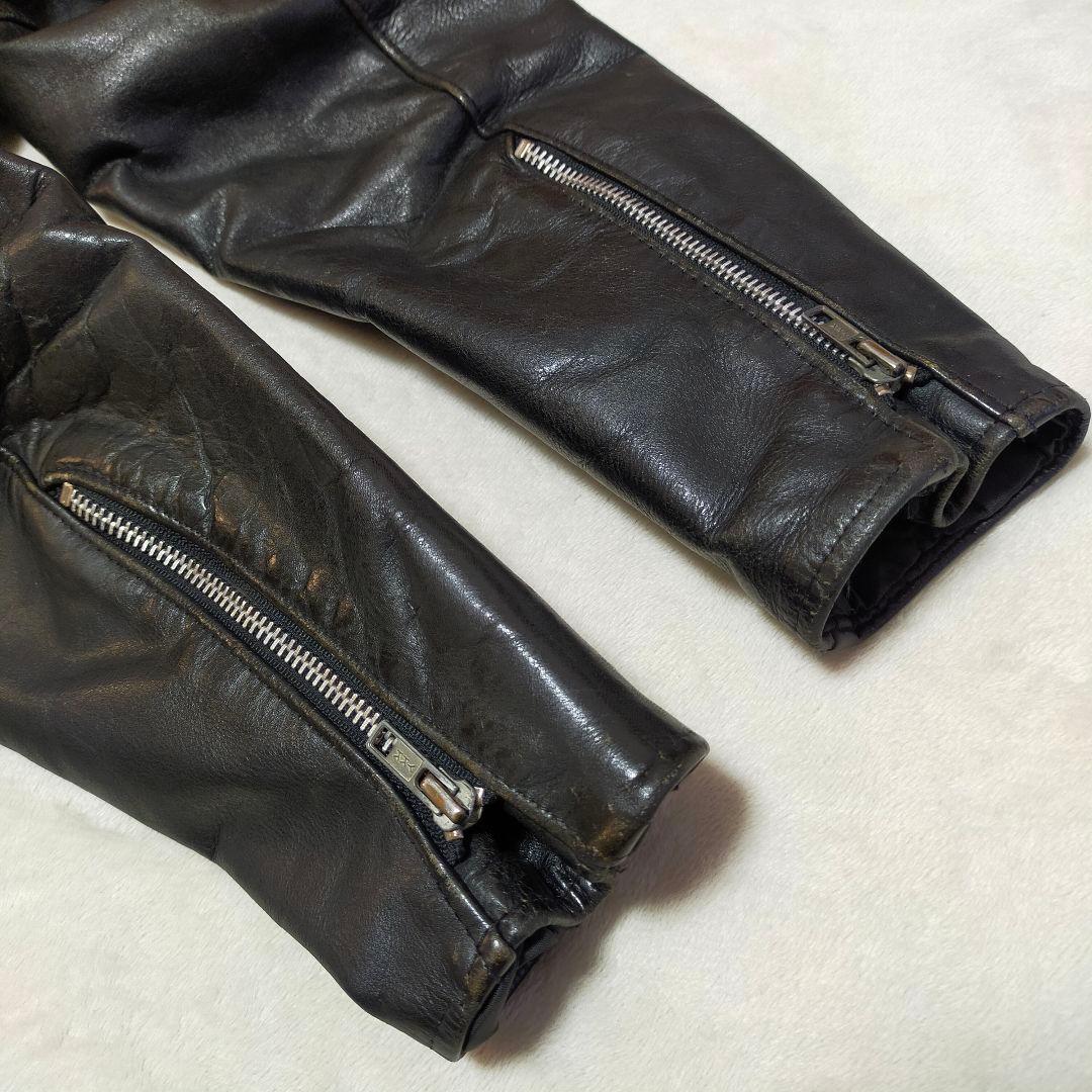 70S 80S　Berman's　ヴィンテージ　ダブルライダースジャケット