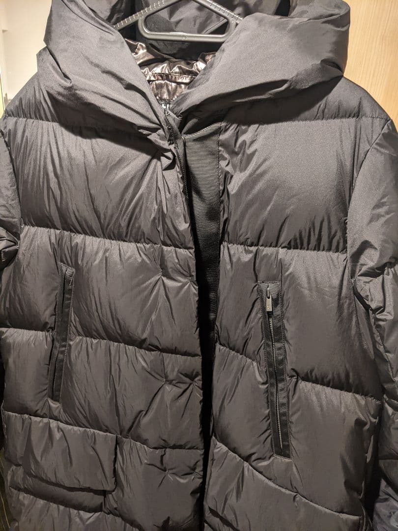 S*a様 UNIQLO +J ロングダウン コート ジルサンダー 黒 Lサイズ