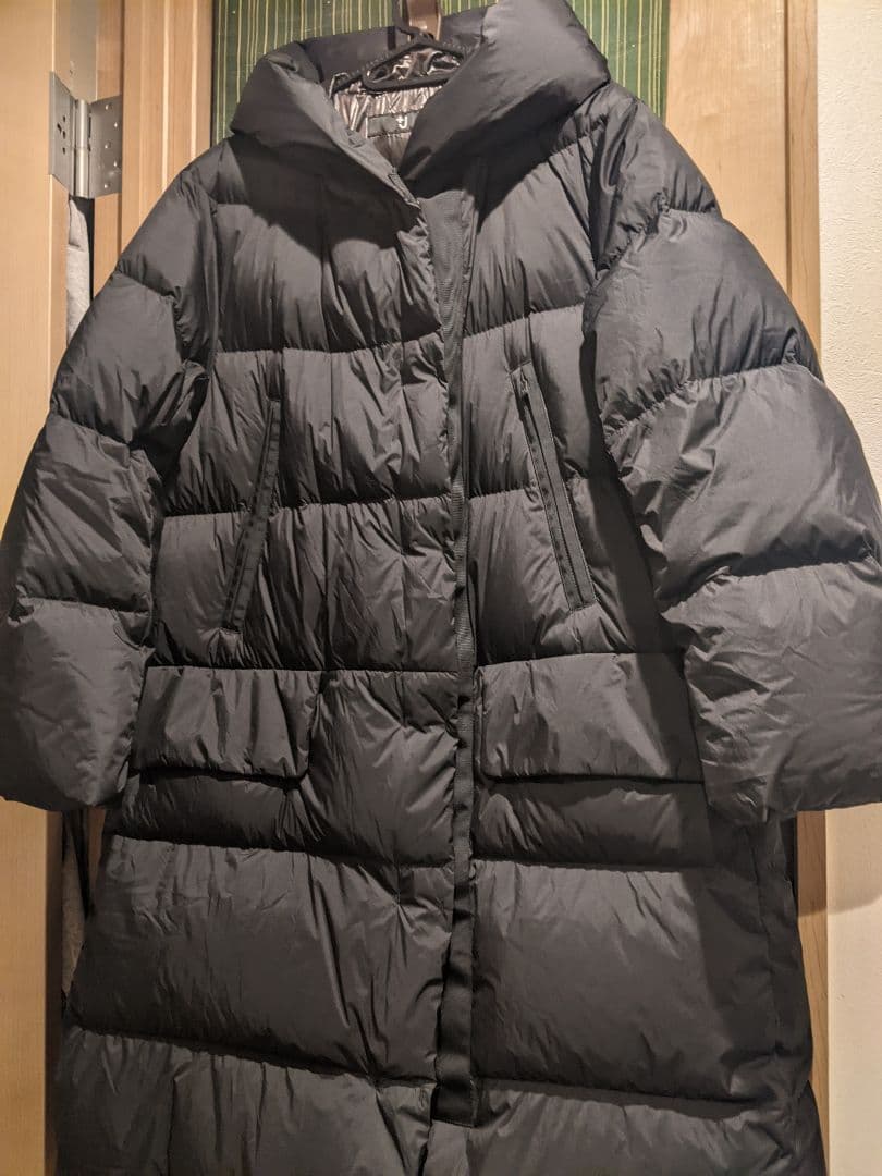 S*a様 UNIQLO +J ロングダウン コート ジルサンダー 黒 Lサイズ