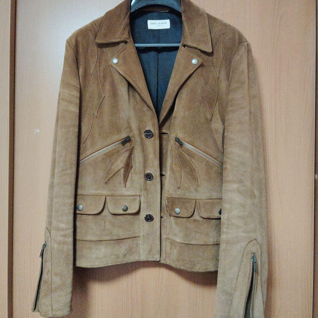 SAINT LAURENT スエードジャケット