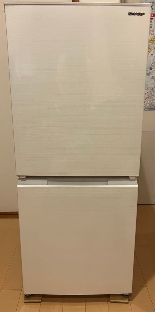 値下げ中！！SHARP 冷蔵庫 SJ-D15G-W 2021年 どっちもドア