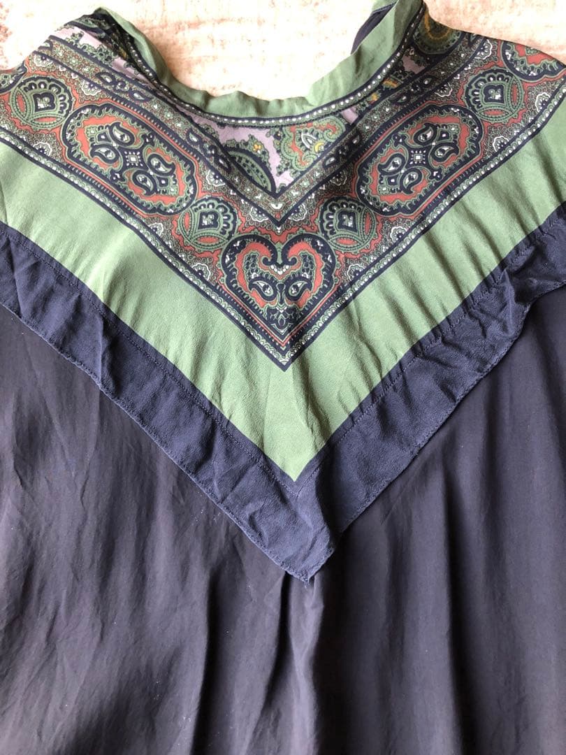 toss! スカーフ　ワンピース