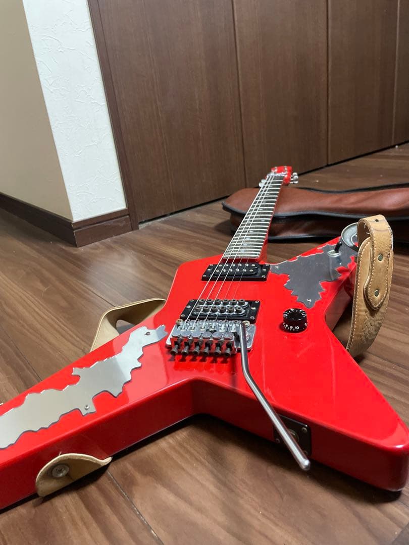 ランダムスター　ノーブランド　ビンテージ　ケース付き　ギター