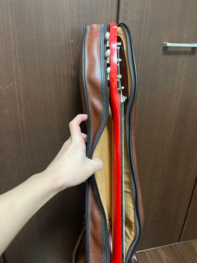 ランダムスター　ノーブランド　ビンテージ　ケース付き　ギター