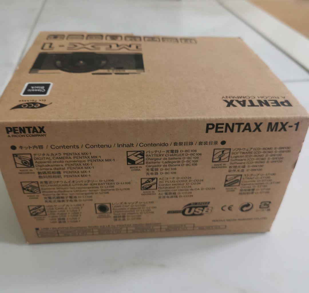 PENTAX MX-1 デジタルカメラ　ペンタックスクラシックブラック　極美品