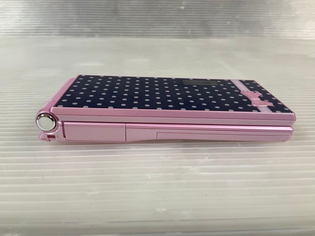 簡易動確済 docomo F-06D ハッピーピンク ガラケー ニコモコラボ