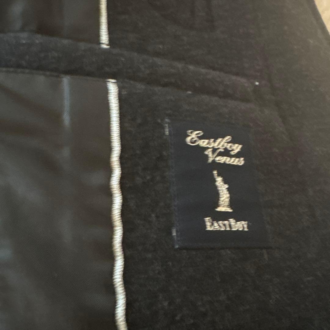 EASTBOY アンゴラ入りダッフルコート9号 美品