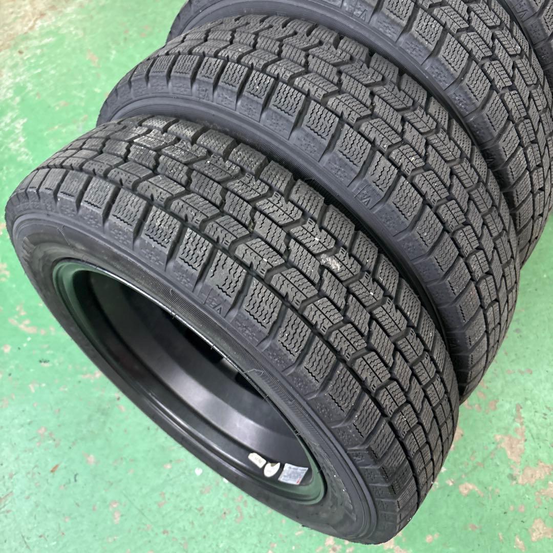 155/65R14グッドイヤーアイスナビ7 2023年バリ山4本アルミ付NBOX