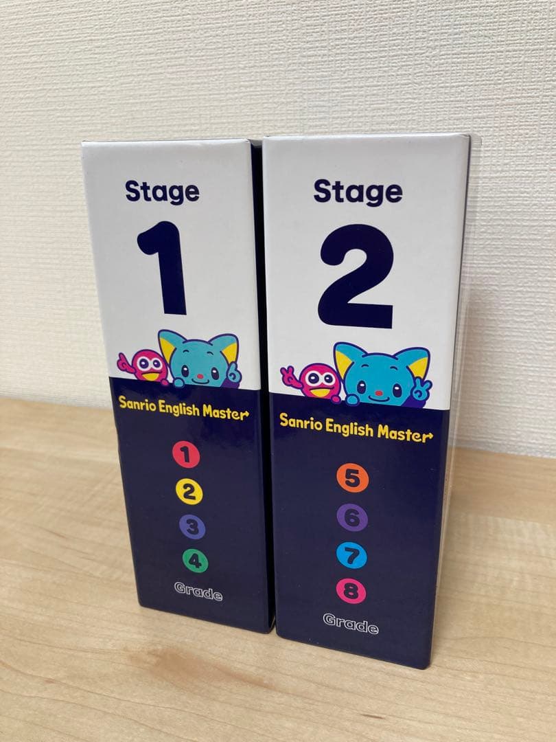 Sanrio English Master DVD Stage 1&2 セット