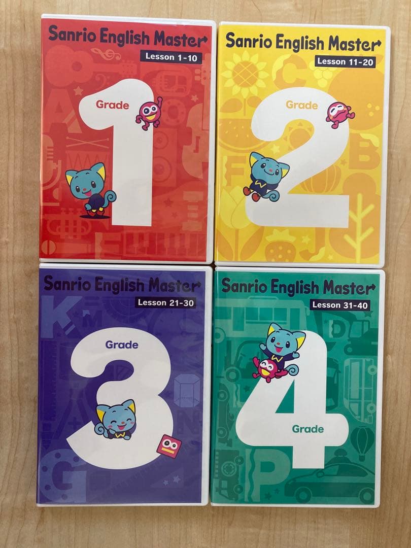 Sanrio English Master DVD Stage 1&2 セット