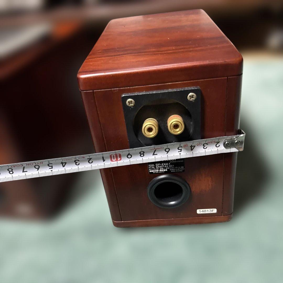 Victor WOOD CONE スピーカー　スタンド付き