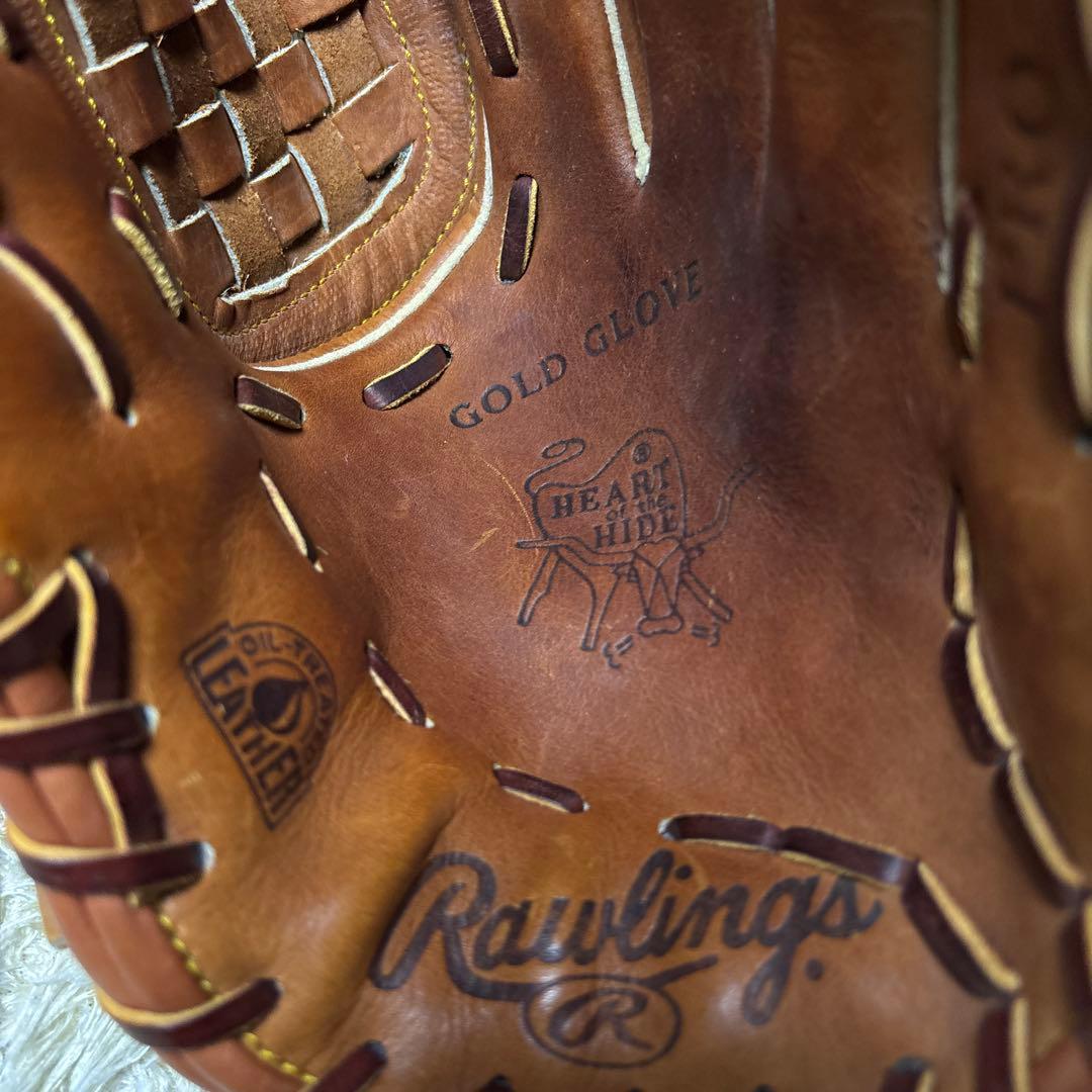 希少 Rawlings ヴィンテージ 硬式グローブ GOLD GLOVE