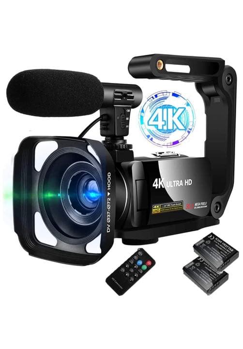 【送料無料】4Kビデオカメラ ウルトラHDD