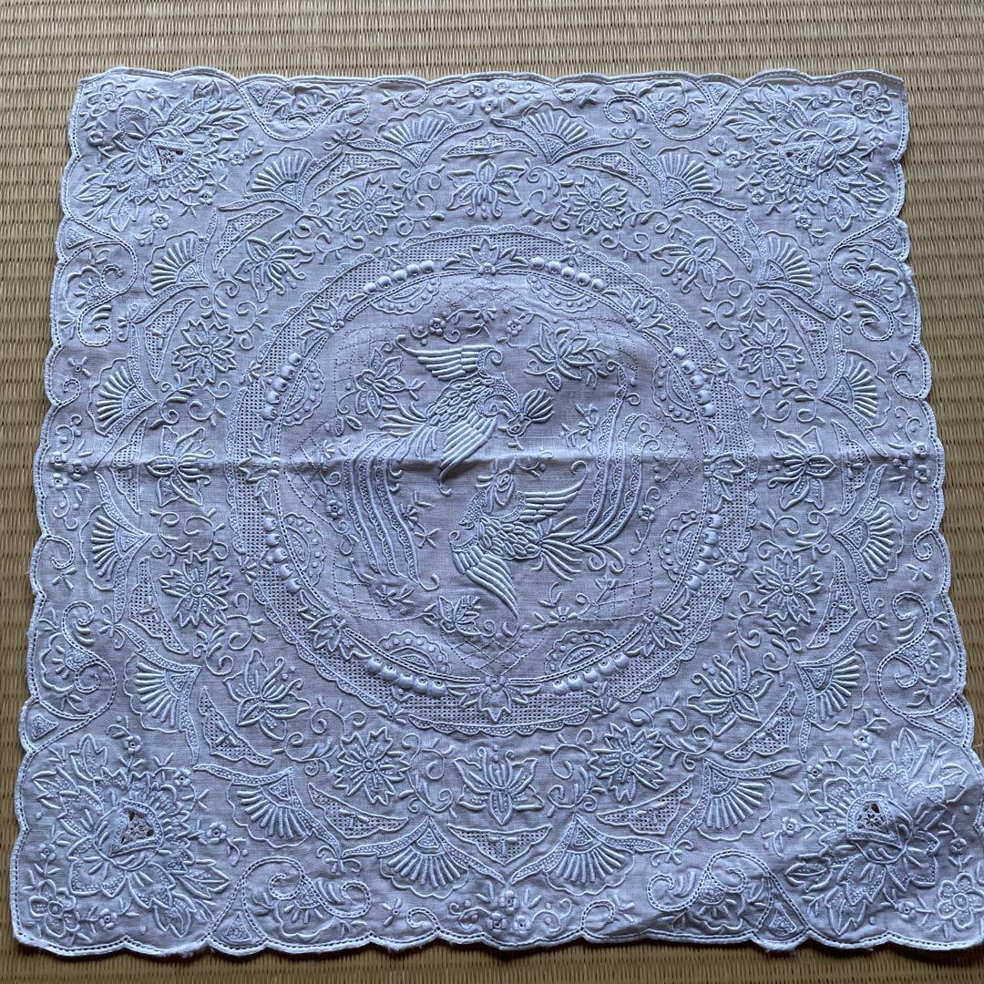 スワトウ刺繍　ハンカチ　汕頭　②