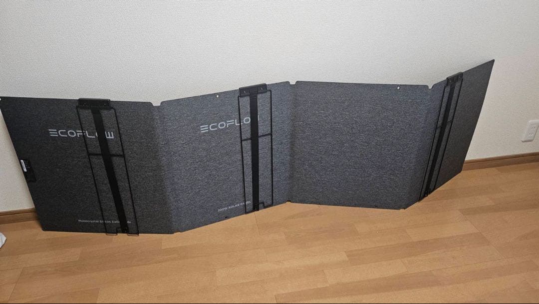 ECOFLOW 折りたたみ片面ソーラーパネル220W