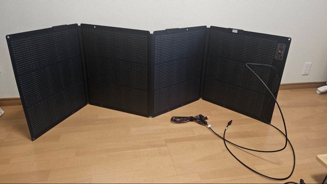 ECOFLOW 折りたたみ片面ソーラーパネル220W