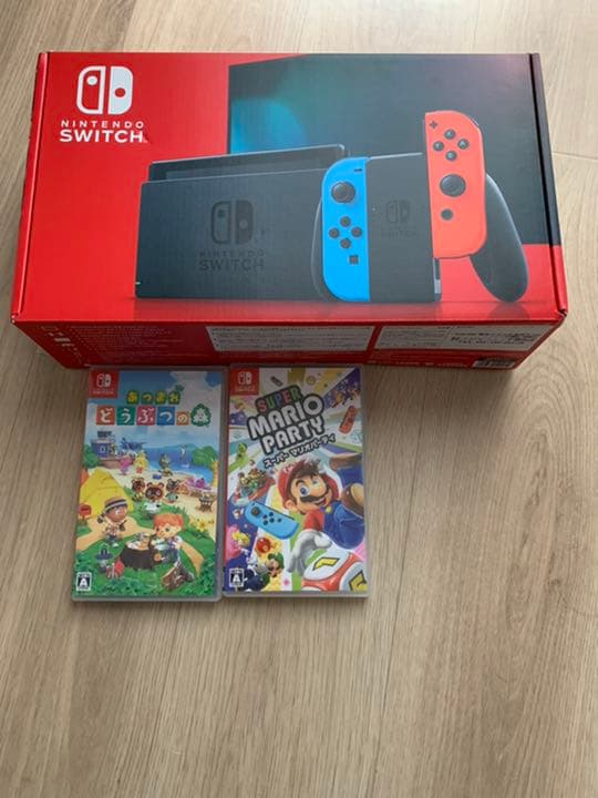Nintendo Switch 本体とソフト2本セット