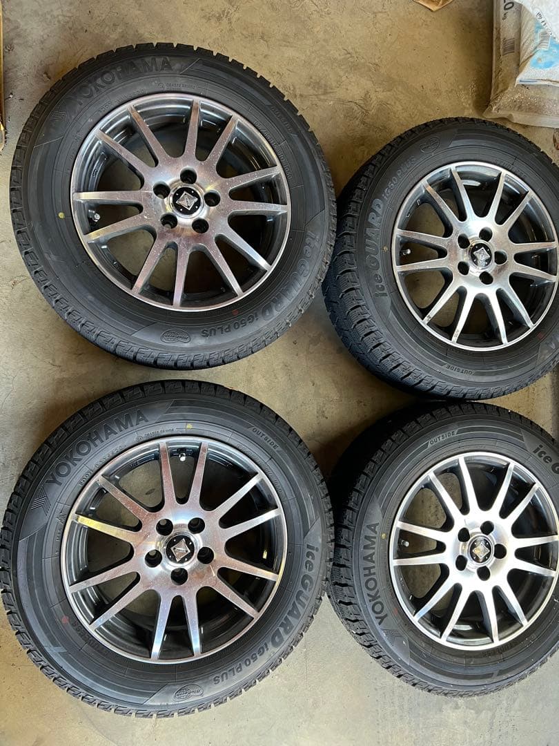 195/65R15 YOKOHAMA iceGUARD スタッドレス＋15インチ