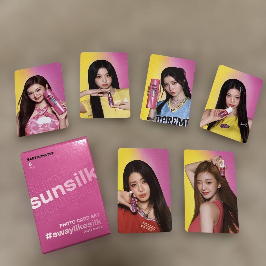 Babymonster × Sunsilk ベイビーモンスター トレカ6枚セット