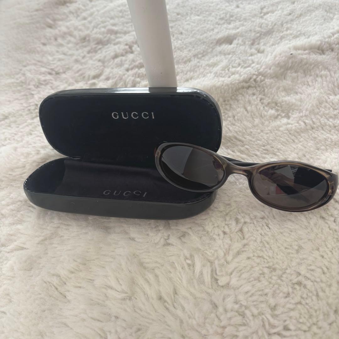 【美品】GUCCI グッチ サングラス GG2457/S ケース付き ブラック