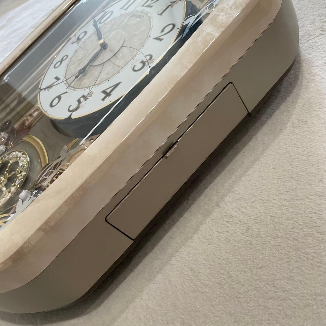 SEIKO セイコー　ウェーブシンフォニー　電波からくり掛け時計　RE567G