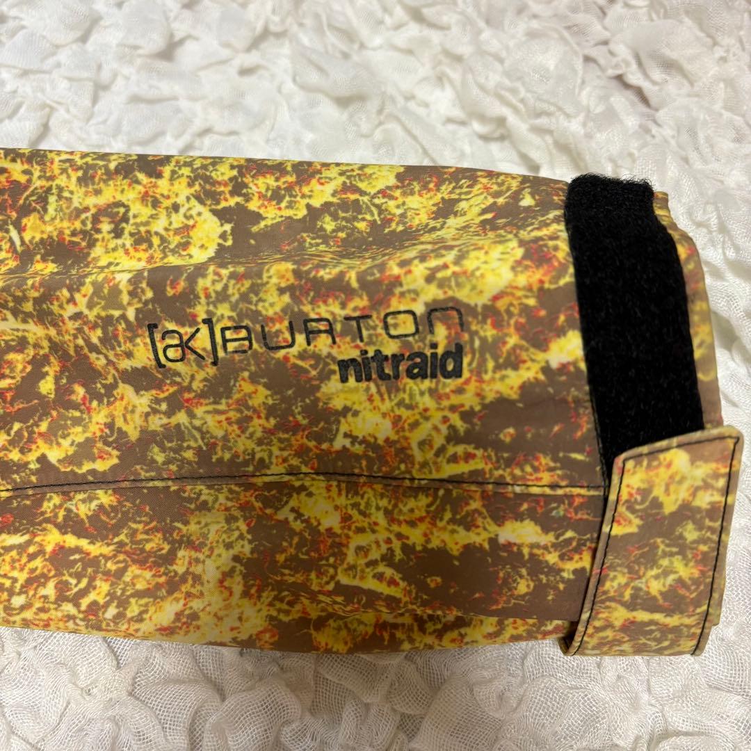 nitraid x burton akリアルウィードカモマウンテンパーカー