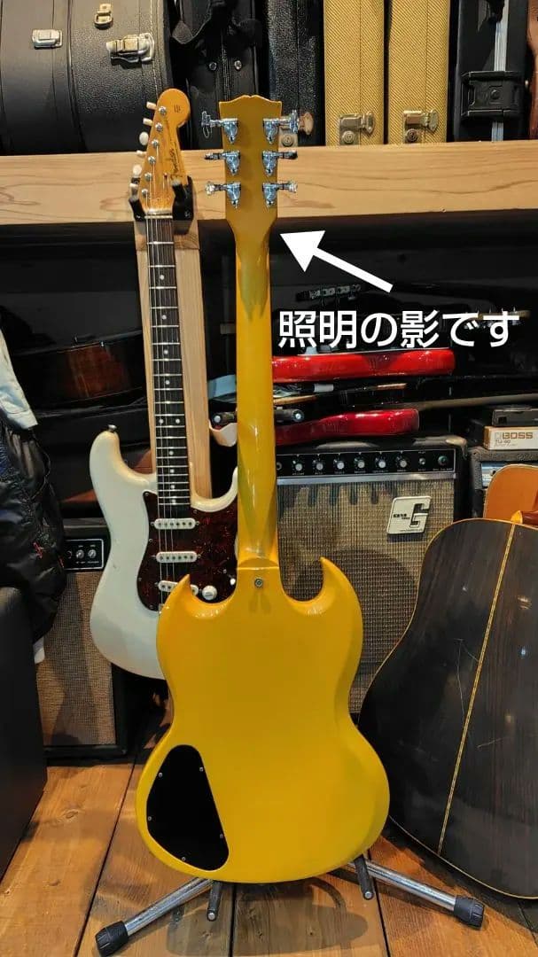 【ジャンク品】Gibson SG 傷、塗装剥げ有り