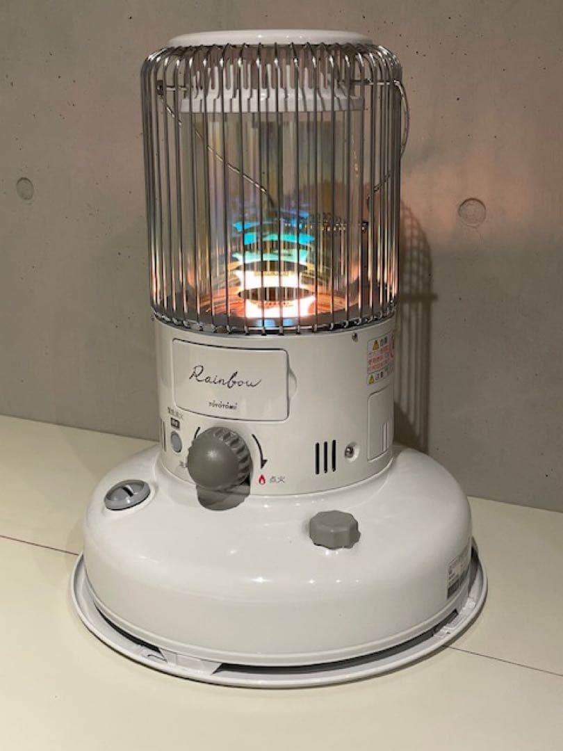 超美品■TOYOTOMIトヨトミ レインボー 石油ストーブ RB-25M(W)