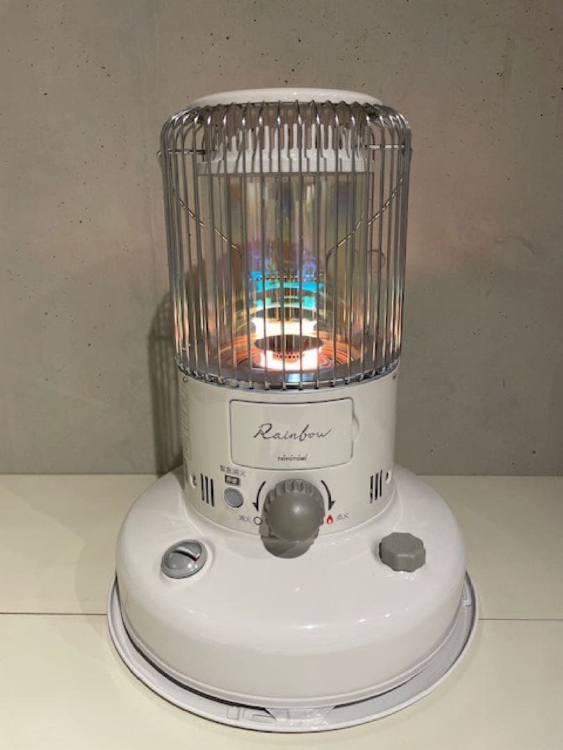 超美品■TOYOTOMIトヨトミ レインボー 石油ストーブ RB-25M(W)