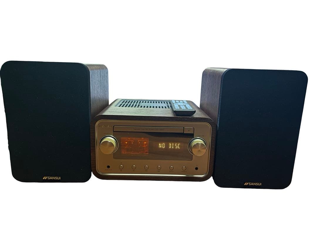 美品 箱付 SANSUI 真空管ハイブリッドアンプSMC-300BT CD