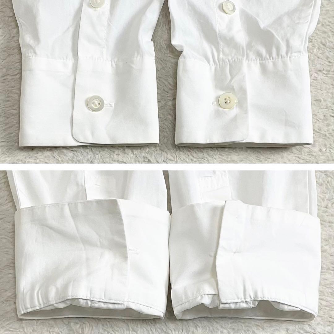 イッセイミヤケ　PeRMANeNTe ペルマネンテ　開襟長袖シャツ　ホワイト　3