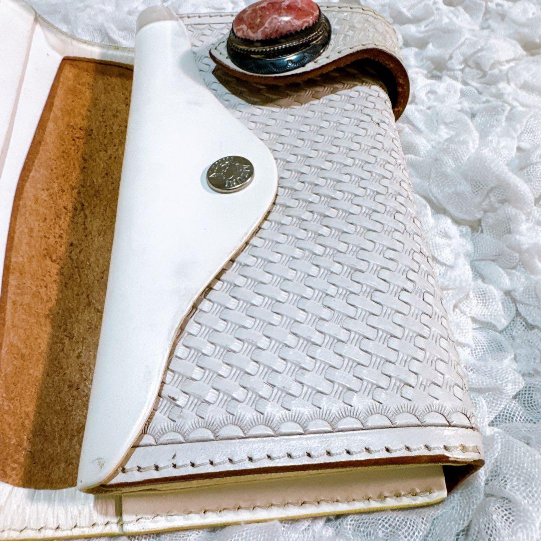 アルズニ　バイカーズウォレット　ライダースウォレット　長財布　特大コンチョ