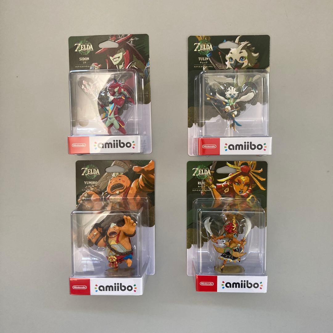 ゼルダの伝説 amiibo フィギュア 4体セット