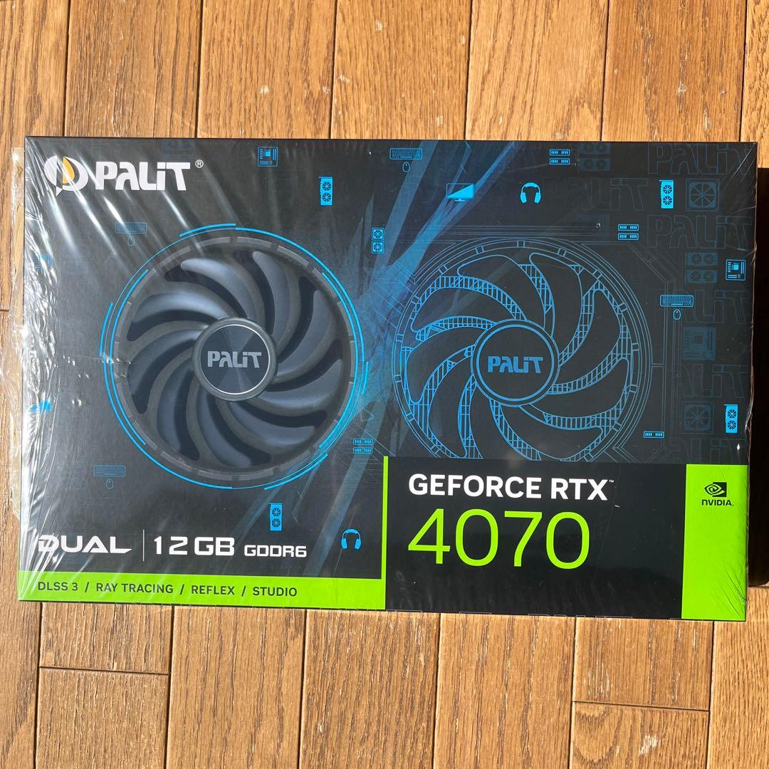 [新品　未開封]GeForce RTX 4070 Dual 12GB