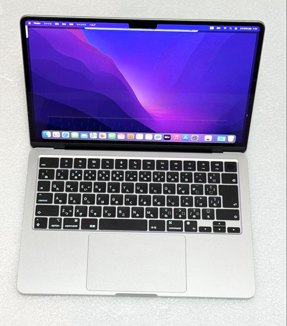 バッテリー最大容量100%　MacBook Air M2 8GB 256GB