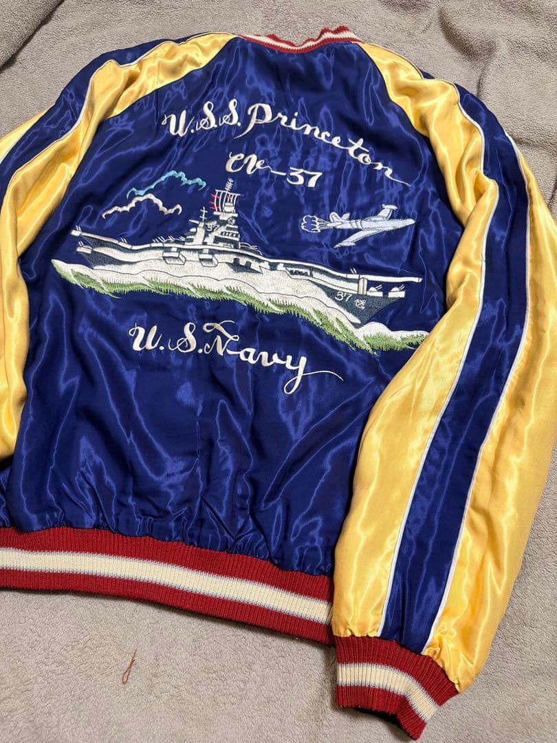 未使用近 ２面用 テーラー東洋 ワシ USA SHIP 日本限定 スカジャン