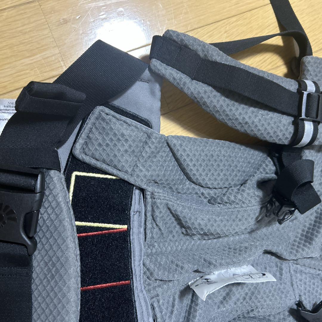 【美品】エルゴベビー オムニブリーズ グラファイトグレー 抱っこ紐