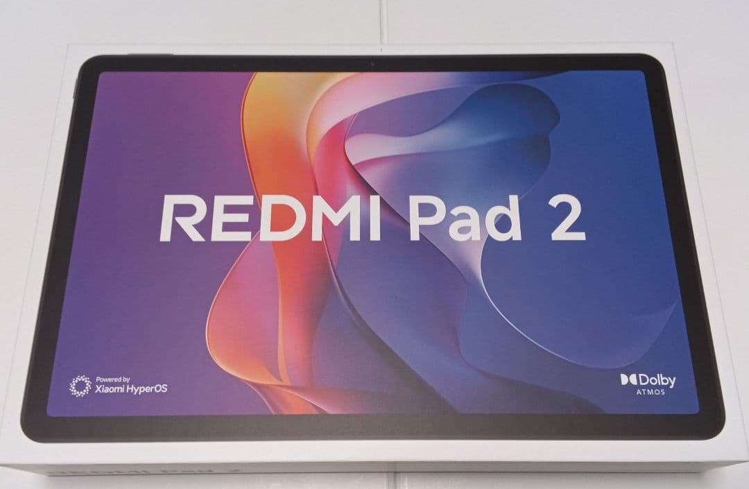 XIAOMI REDMI Pad 2　（おまけ＝未使用・専用ガラスフィルム1枚)