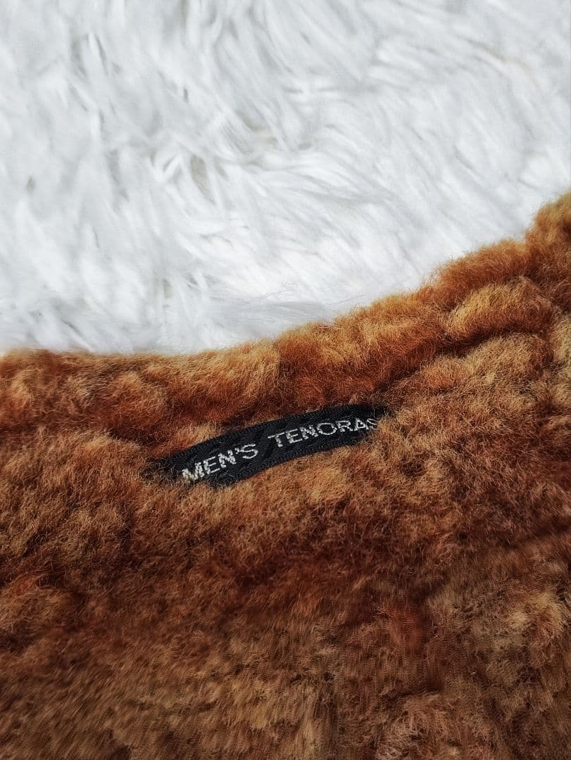 メンズティラノス リアル レザー ムートン コート L 羊革