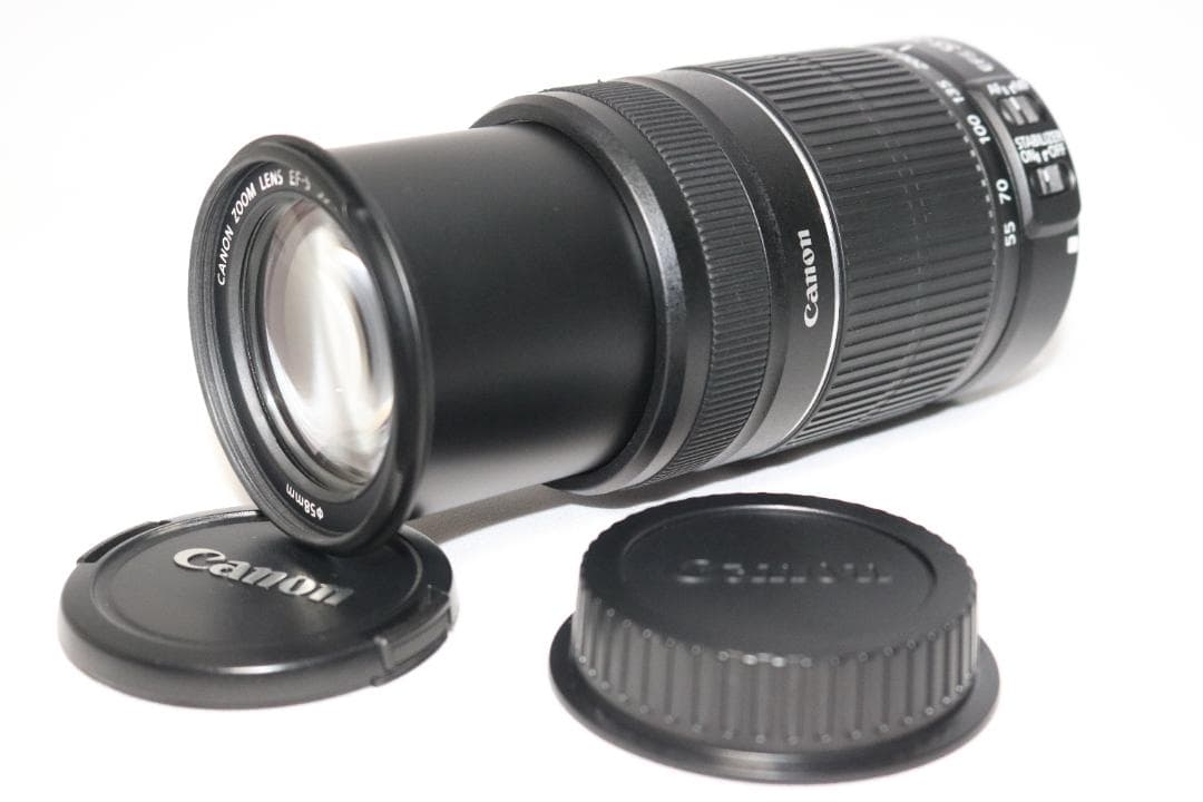 大人気！ Canon 55-250mm 望遠レンズ⭐手ブレ補正 コスパ最強⭐