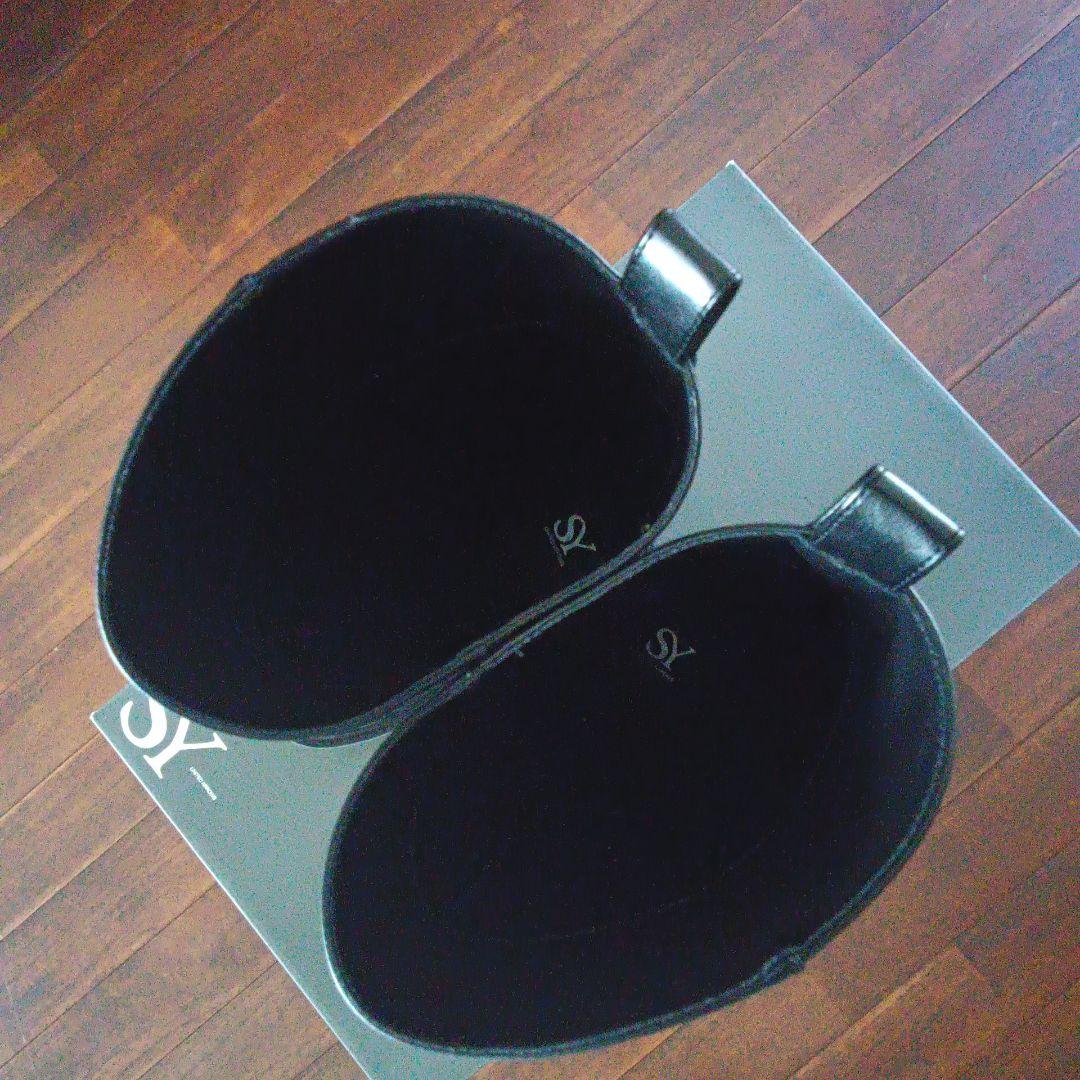 美品 SYユナイテッドアローズ <SY>ボリュームソールプレーンロングブーツ厚底