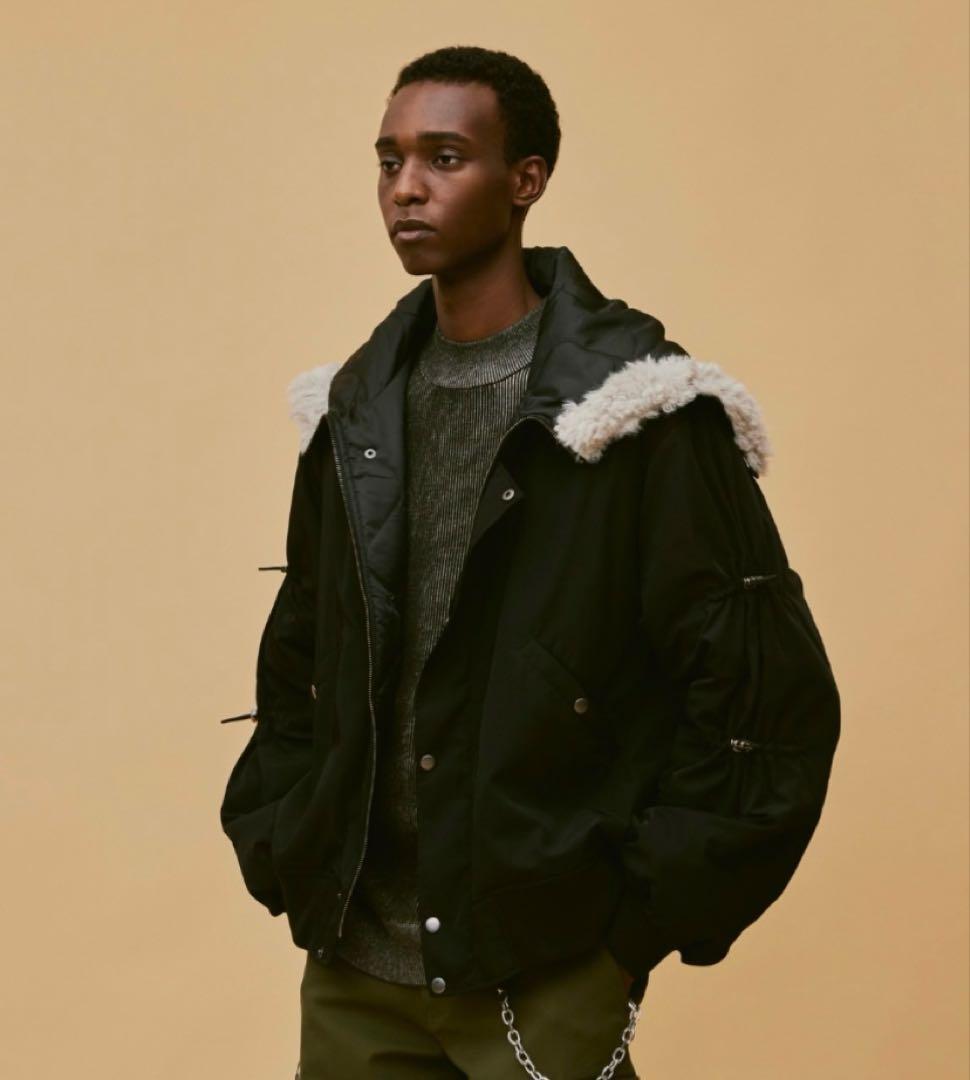 ファー付きダウンジャケット　soerte