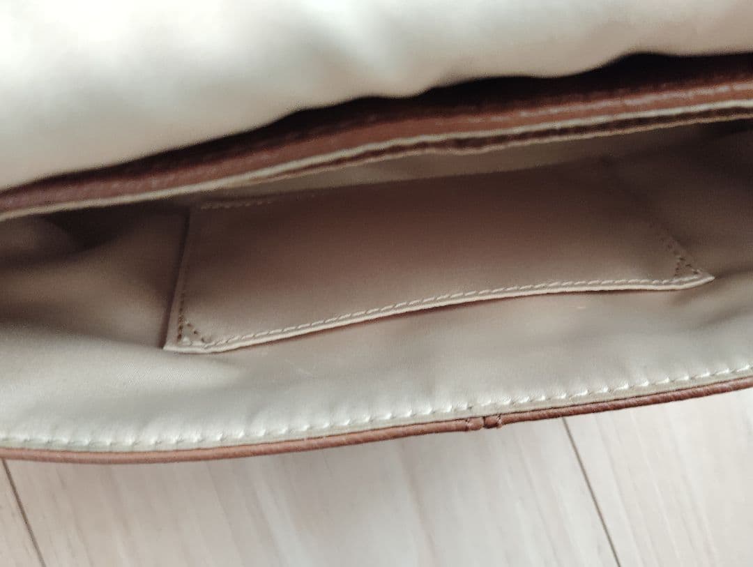 COACH　コーチ レザー　ミニバッグ　ブラウン　カード入れ