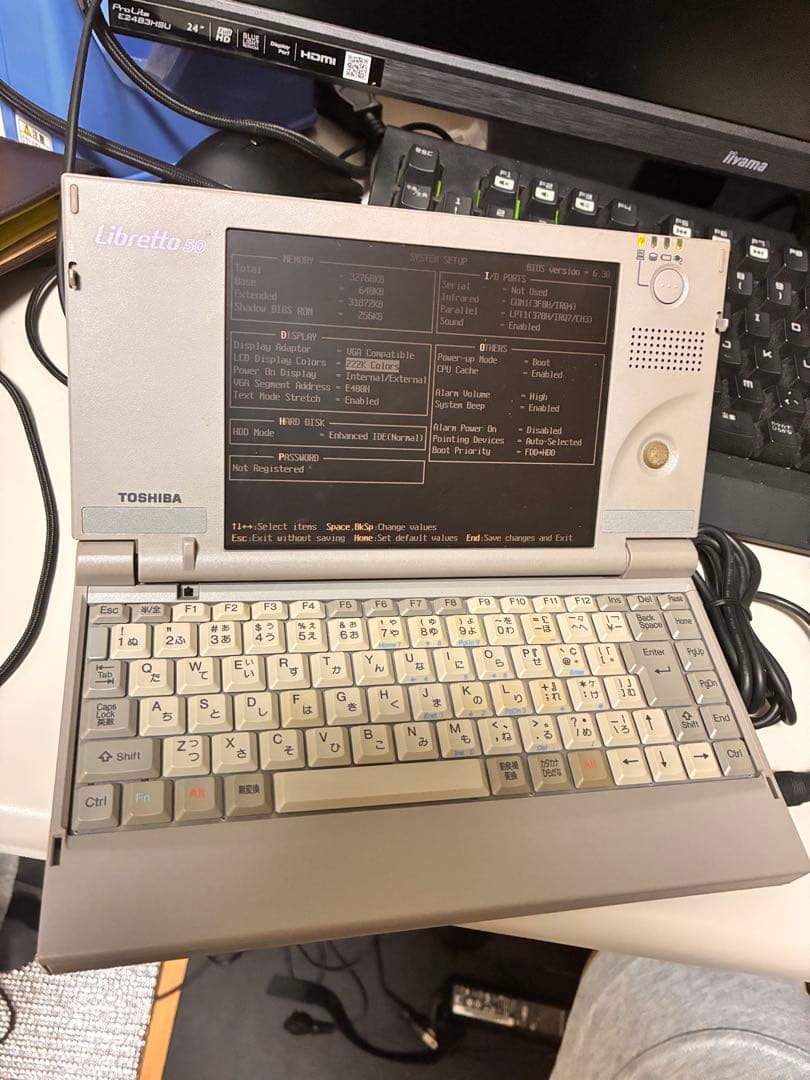 TOSHIBA Libretto 50ノートPC