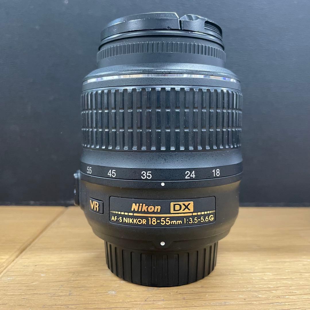 動作品 Nikon D5500 18-55mm VR レンズセット 一眼レフ